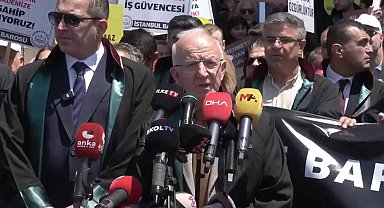 Avukatlar Çağlayan'dan seslendi: Bütün anayasal kurumları ve kamu görevlilerini Anayasaya saygıya çağırıyoruz