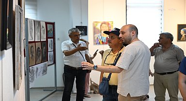 Aydın Büyükşehir Belediyesi kursiyerlerinin eserleri beğeniye sunuldu