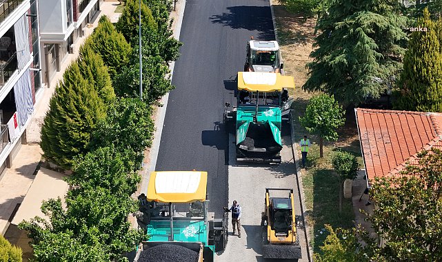 Aydın Büyükşehir Belediyesi'nden Kemer Bulvarı’nda yol yenileme çalışması
