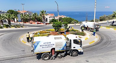 Aydın Büyükşehir Belediyesi'nden Kuşadası'nda kapsamlı çalışma