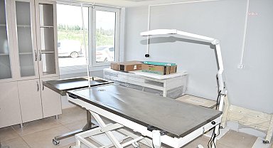 Balıkesir Büyükşehir Belediyesi, Edremit Çıkrıkçı Hayvan Barınağı’nı tıbbi cihazlarla güçlendirdi