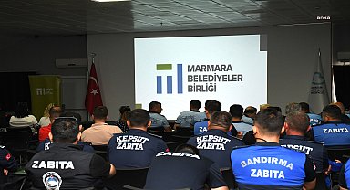Balıkesir Büyükşehir Belediyesi’nden zabıta personeline hizmet içi eğitim