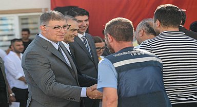 Başkan Tugay Kurban Bayramı öncesi İZSU çalışanları ile buluştu