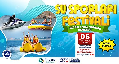 Beykoz’da yaz coşkusu “Su Sporları Festivali”yle başlıyor