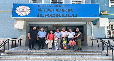 Bilecik’te öğrencilerden atık toplama kampanyasına destek