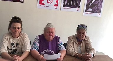 Bilecik'te TİP'li kadınlardan kadın cinayetlerine tepki