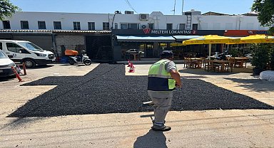 Bodrum Belediyesi, bakım onarım çalışmalarına devam ediyor