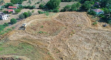 Bodrum Belediyesi'nden 3,5 ton buğday hasadı
