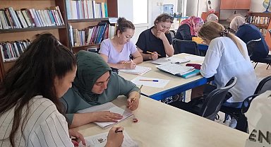 Bodrum Belediyesi'nin yetişkinlere yönelik başlattığı okuma yazma seferberliği devam ediyor 