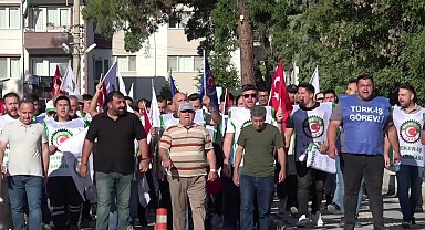 Burdur’da Şeker Fabrikası işçilerinden zam teklifine tepki eylemi