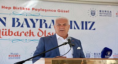 Bursa Büyükşehir Belediye Başkanı Bozbey, Büyükşehir ailesiyle bayramlaştı