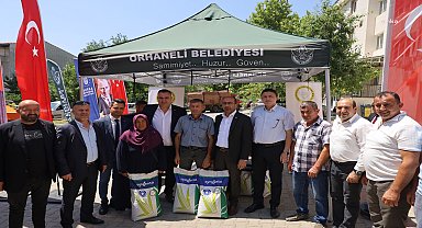 Bursa Büyükşehir Belediyesi'nden üreticilere silajlık mısır tohumu desteği