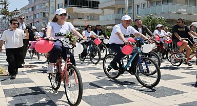 Bursa’da “Süslü Bisikletler Şenliği” renkli görüntülere sahne oldu