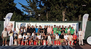 Büyükçekmece’de Geleneksel Açık Tenis Turnuvası sona erdi: Ödüller sahiplerini buldu
