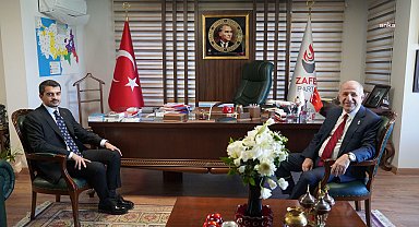 Çankaya Belediye Başkanı Hüseyin Can Güner'den, Ümit Özdağ’a ziyaret