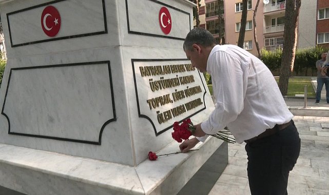 Cenazesinde protesto edilmişti: Şehit Enis Budak’ın babası İkram Budak Özgür Özel’i alnından öptü