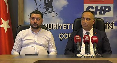 CHP Çorum İl Başkanı Avukat Dinçer Solmaz, hastanelerde yaşanan sorunlara dikkat çekti
