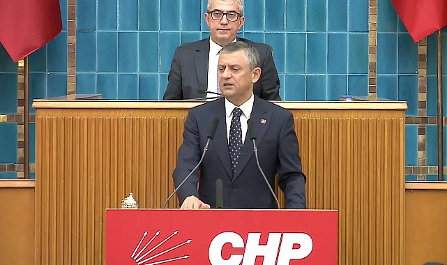 CHP Grup Toplantısı... Özgür Özel: