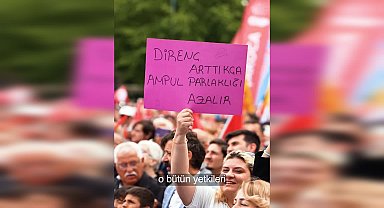 CHP'li Deniz Yücel: Adayımızı zindana kapatarak umudumuzu yok edeceklerini sandılar. Ama biz umudu ne duvarlara ne zincirlere sığdırırız
