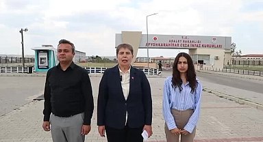 CHP'li Şahbaz, Afyon Cezaevin'de İBB Medya A.Ş. eski Genel Müdürü Atayman'ı ziyaret etti: İpek Hanıma yapılan işkencedir ve insanlık suçudur
