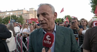CHP'nin Büyükçekmece mitingi... Küçükçekmece Belediye Başkanı Çebi,