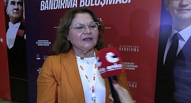 CHP'nin İlçe Belediye Başkanları Toplantısı... Didim Belediye Başkanı Hatice Gençay: