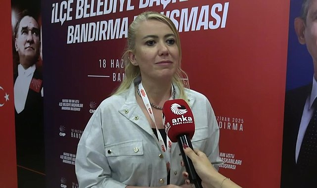 CHP'nin İlçe Belediye Başkanları Toplantısı... Merkezefendi Belediye Başkanı Şeniz Doğan:
