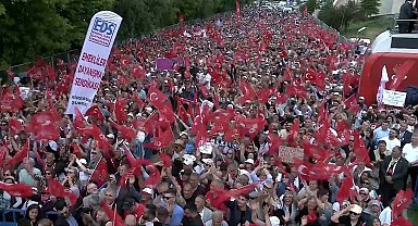 CHP'nin ''Millet İradesine Sahip Çıkıyor'' mitingi... Mansur Yavaş: 