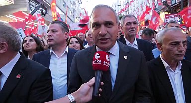CHP'nin ''Millet İradesine Sahip Çıkıyor'' mitingi... Suat Özçadaş iktidara: ''Gerçeklikten kopmuş olan bu zalim siyasetlerinden vazgeçsinler''