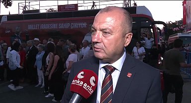 CHP'nin Tekirdağ'daki mitingi... İlhami Özcan Aygun: 23 yıllık AK Parti iktidarının sonunun geldiğini Tekirdağ'da bu meydanda gördük