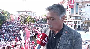 CHP'nin Tekirdağ mitingi... CHP'li Görgöz, 