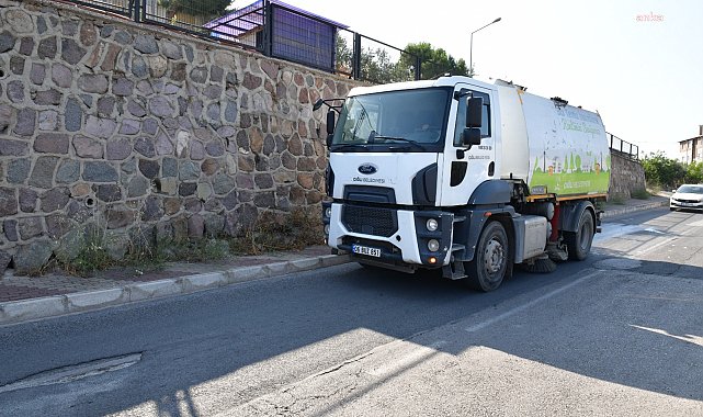 Çiğli Belediyesi ekiplerinden bayramda yoğun mesai