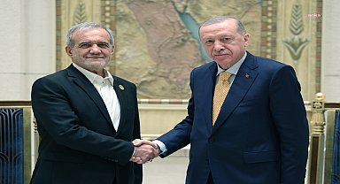 Cumhurbaşkanı Erdoğan, İran Cumhurbaşkanı Pezeşkiyan ile telefonda görüştü
