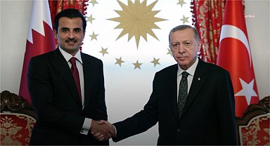 Cumhurbaşkanı Erdoğan, Katar Emiri Şeyh Al Sani ile telefonda görüştü
