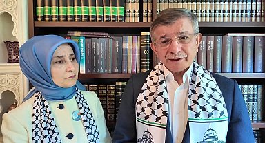 Davutoğlu çiftinden Gazze için çağrı: Refah Kapısı’nda buluşalım
