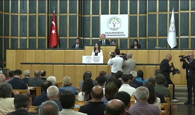DEM Parti TBMM Grup Toplantısı... Hatimoğulları'ndan iktidara infaz yasası çağrısı: