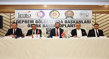 Deprem bölgesindeki oda ve borsalardan ortak çağrı: “Yerinde dönüşüm başvuru süresi uzatılmalı”