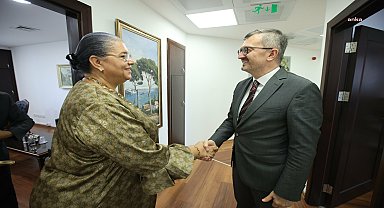 Dışişleri Bakan Yardımcısı Duran, BM Genel Sekreteri Libya Özel Temsilcisi Hanna Tetteh ile görüştü