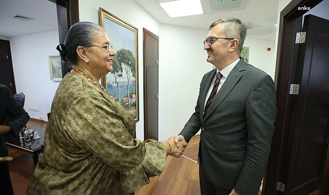 Dışişleri Bakan Yardımcısı Duran, BM Genel Sekreteri Libya Özel Temsilcisi Hanna Tetteh ile görüştü