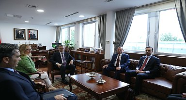 Dışişleri Bakan Yardımcısı Duran, Irak'ın Ankara Büyükelçisi ile görüştü
