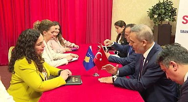 Dışişleri Bakanı Fidan GDAÜ zirvesi'ne katıldı, Kosova Cumhurbaşkanı ile görüştü