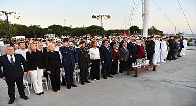 Dumlupınar Denizaltısı Şehidi Özben, Çanakkale'de anıldı