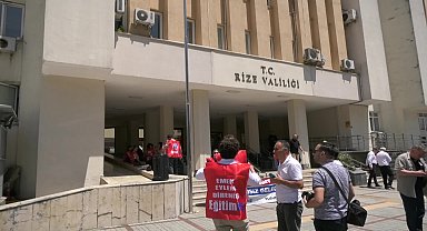 Eğitim- İş Rize Şube Başkanı Kutay'dan Bakan Tekin'e: