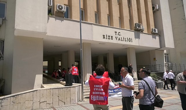 Eğitim- İş Rize Şube Başkanı Kutay'dan Bakan Tekin'e: