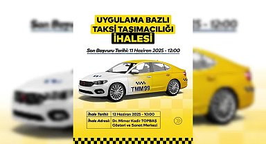Ekrem İmamoğlu: Mobil uygulama ile çalışacak 2500 yeni taksinin ihalesi başlıyor