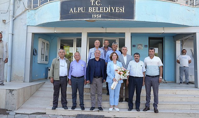 Eskişehir Büyükşehir Belediye Başkanı Ünlüce’den Alpu ilçesine ziyaret