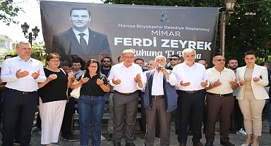 Ferdi Zeyrek, Turgutlu’da dualarla anıldı