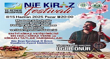 Fethiye'de Nif Kiraz Festivali başlıyor