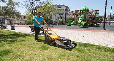 Gaziemir’in parkları yaza hazırlanıyor