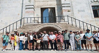 Genç rehberler Efes Selçuk Kültür Rotası'nı gezdi